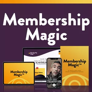 Imagen de portada para Curso online Membership Magic