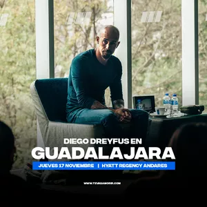 Imagen de portada para Evento presencial Diego Dreyfus en Guadalajara