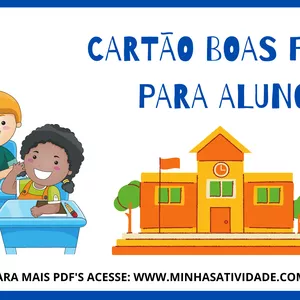 Imagem de capa para o Ebook Cartão de Boas Férias