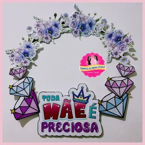 Bambolê toda mãe é preciosa ROXO RECANTO DO SABER INFANTIL - Camila...