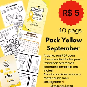 Imagem de capa para o Ebook Pack Yellow September 