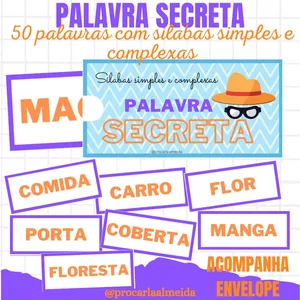 Imagem de capa para o Ebook Palavra secreta