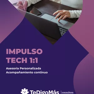 Imagen de portada para Curso online Impulso Tech 1:1 – Domina IA, automatización y herramientas digitales en 4 semanas