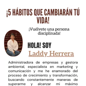 Imagen de portada para Ebook ¡5 Hábitos que cambiarán tú Vida! ¡Vuélvete una persona disciplinada!
