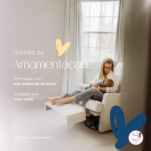 Imagem de Curso de Amamentação criado por Oficial Cuidados de Bebê na hotmart
