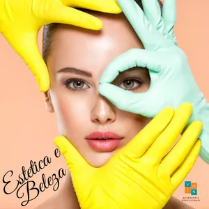 Imagem de capa para o Curso online 100 horas de Estética e beleza!