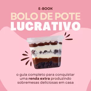Imagem de capa para o Ebook Bolo de pote 