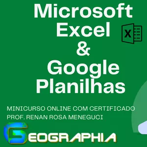 Imagem de Curso Microsoft Excel e Google Planilhas criado por Renan Rosa Meneguci na hotmart