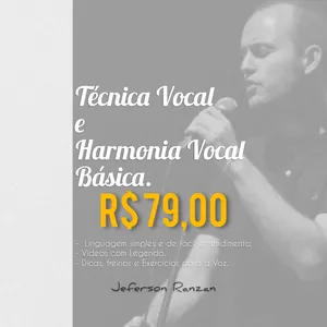 Imagem do curso Técnica Vocal e Harmonia Vocal Básica
