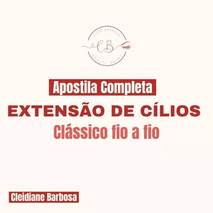 Imagem do curso Apostila Completa - Extensão de Cílios 