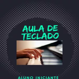 Imagem de capa para o Ebook curso de teclado pra iniciantes