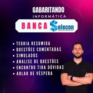 Imagem de capa para o Curso online Gabaritando Informática - SELECON - Somente questões