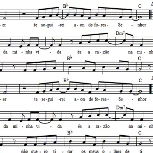 Imagem de capa para o Ebook Tu és o Centro (partitura - cifra)