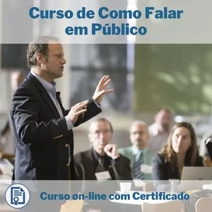 Imagem do curso Curso de Oratória - Como Falar em Público