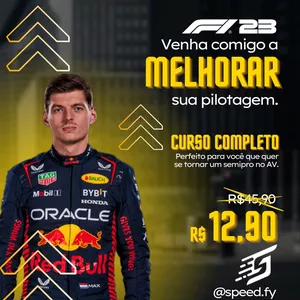Imagem de capa para o Curso online Curso de pilotagem de F1 23
