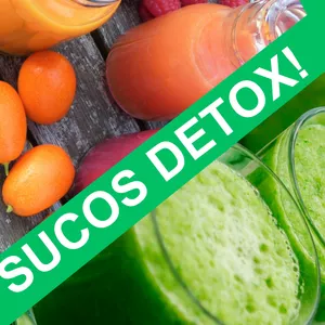 Imagem de capa para o Ebook Sucos Detox