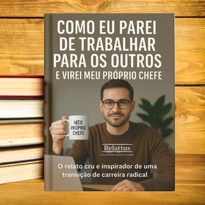 Imagem de capa para o Ebook Como Eu Parei de Trabalhar Para os Outros e Virei Meu Próprio Chefe 