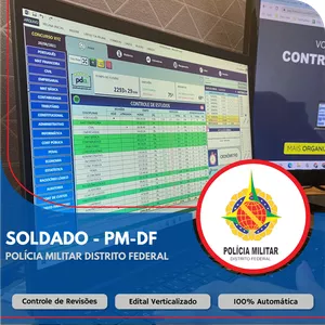 Planilha Planilha do Aprovado - PM-DF - Soldado