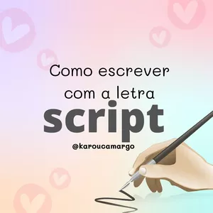 Imagem de capa para o Ebook Aprenda a Escrever com Letra Script