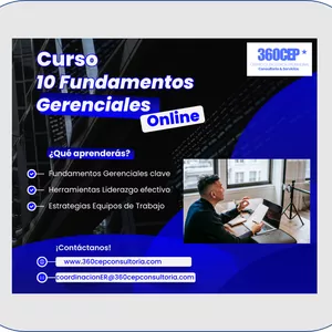 Imagen de portada para Curso online 10 Fundamentos Gerenciales  