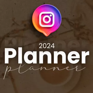 Imagem de capa para o Ebook Planner Instagram Viral