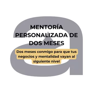 Imagen de portada para Curso online Mentoría personalizada, ENERO-MARZO 2025
