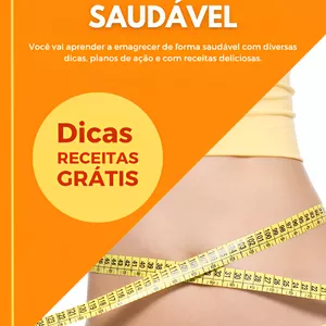 Imagem de capa para o Ebook Emagrecimento Saudável - de 3kg ou mais em 14 dias