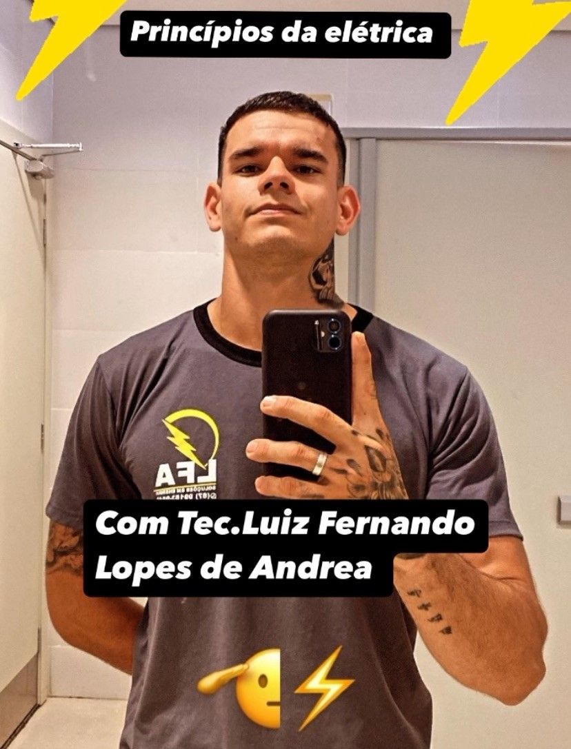 Imagem de Princípios da elétrica  criado por Luiz Fernando Lopes de Andréa na hotmart