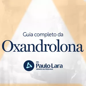 Imagem de capa para o Ebook E-book Guia completo da Oxandrolona