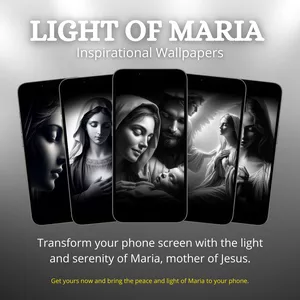 Cover image for Online course Light of Maria: Inspirational Wallpapers