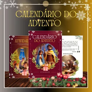 Imagem de capa para o Ebook Calendário do Advento 2023