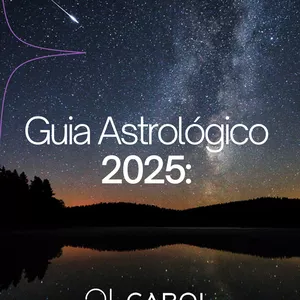 Imagem de capa para o Ebook Guia Astrológico 2025