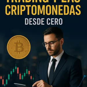 Imagen de portada para Ebook Guía Completa para Iniciarse en el Trading y las Criptomonedas desde Cero