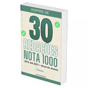 Imagem do curso 30 REDAÇÕES NOTA 1000 ENEM PARA SE INSPIRAR 2012 a 2021