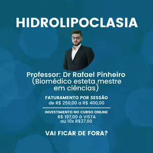 Imagem do curso Hidrolipoclasia não aspirativa