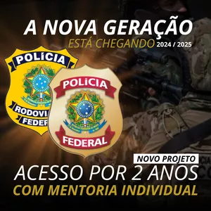 Imagem do curso PF + PRF A NOVA GERAÇÃO