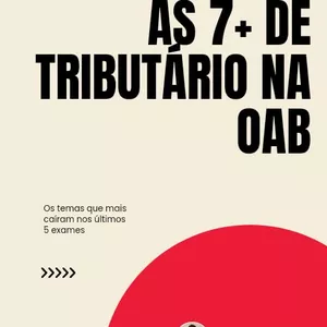 Imagem de capa para o Ebook Revisaço de Tributário para OAB