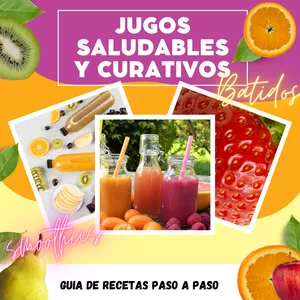 Imagen de portada para Ebook JUGOS SALUDABLES Y CURATIVOS 