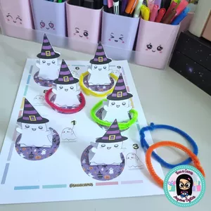 Imagem de capa para o Ebook Jogo de Argolas - Fantasminha👻