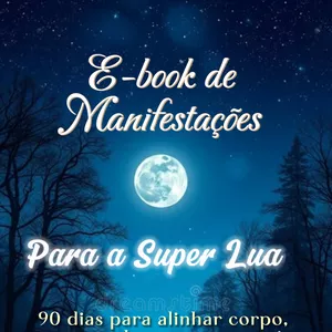 Imagem de capa para o Ebook E-book de Exercício de Manifestações para o sonho se tornar realidade 