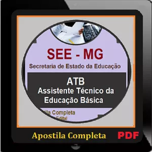 Imagem de capa para o Ebook ATB - Assist. Téc. Educação Básica -SEE-MG - Inicial R$ 1.623,94 +&nbsp;Benefícios
