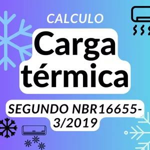 Imagem de capa para o Curso online Planilha de calculo de carga térmica - SEGUNDO NBR 16655-3/2019 (ar condicionado)