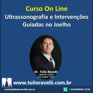 Imagem de capa para o Curso online Curso de Ultrassom e de Intervenções Guiadas no Joelho
