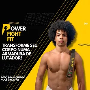 Imagem de capa para o Curso online POWER FIGHT FIT - Construa o corpo de um lutador!