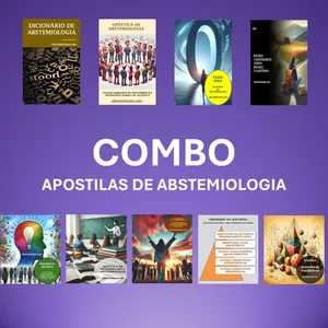 Imagem de capa para o Ebook Combo apostilas de Abstemiologia