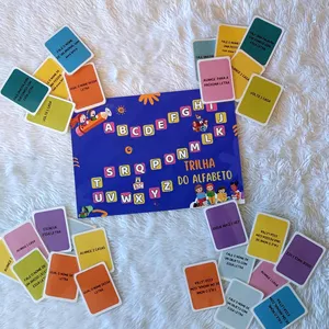 Imagem de capa para o Ebook TRILHA DO ALFABETO + BRINDE