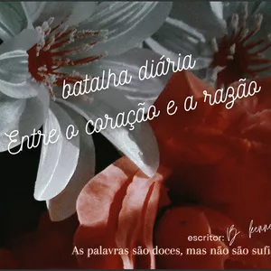 Imagem de capa para o Ebook a batalha diária entre o coração e a razão