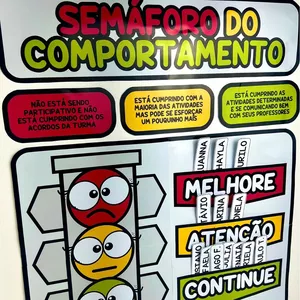 Imagem de capa para o Ebook PAINEL SEMÁFORO DO COMPORTAMENTO