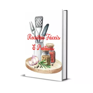 Imagem de capa para o Ebook Receitas Fáceis e Práticas