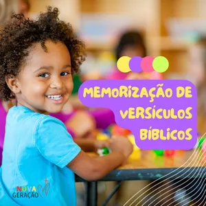 Imagem de capa para o Ebook Memorização de Versículos Bíblicos para Crianças